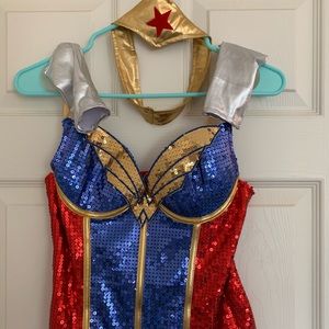 Wonder Woman Corset Costume
